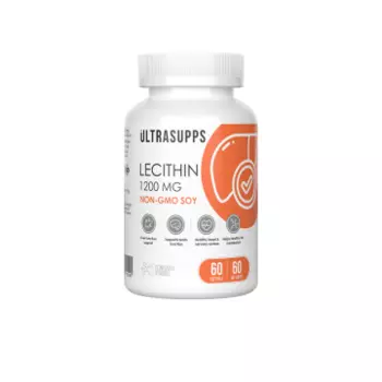 ULTRASUPPS Лецитин (соевый), капсулы, 60 шт.