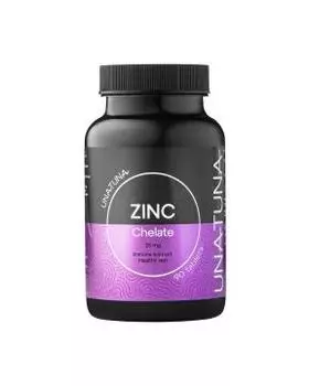 UNATUNA, Цинк (бисглицинат), таблетки, 90 шт.