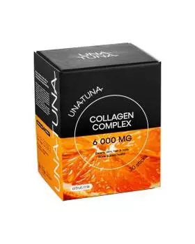 UNATUNA, Комплекс коллагена, со вкусом цитрусовый микс , стики, 30 шт.