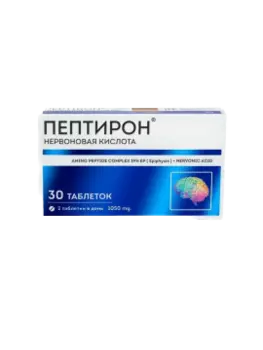 VEROVER PHARMA, «Пептирон» (для нормализации нейроэндокринной системы), таблетки, 30 шт.