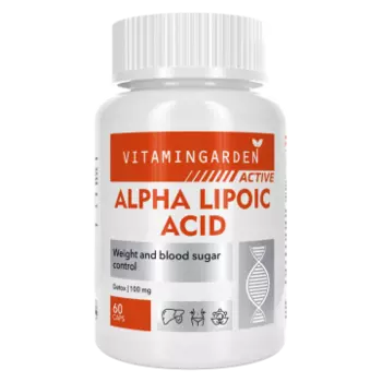 Vitamin Garden, Альфа-липоевая кислота, капсулы, 60 шт.