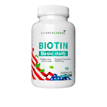 Vitamin Garden, Биотин, капсулы, 90 шт.