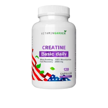Vitamin Garden, Креатин (моногидрат), капсулы, 120 шт.