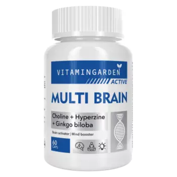 Vitamin Garden, MULTI BRAIN (для поддержки работы мозга), капсулы, 60 шт.