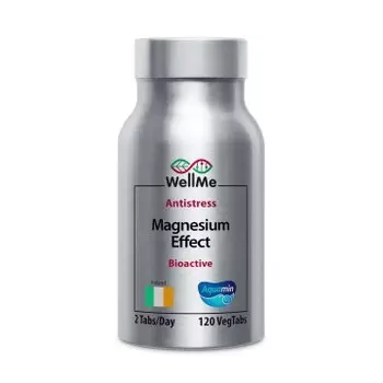 WellMe, Magnesium Effect, Магний (для здоровья нервной системы), таблетки, 120 шт.
