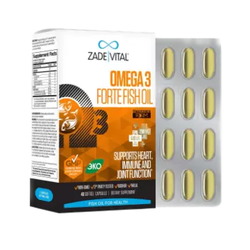 Zade Vital, Омега-3 форте, капсулы, 40 шт.