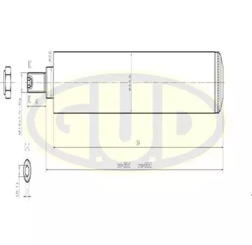 АМОРТИЗАТОР ПЕР МАСЛ AUDI 80 86-96, VW PASSAT 83-88