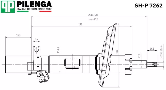 АМОРТИЗАТОР | ПЕРЕД ПРАВ |