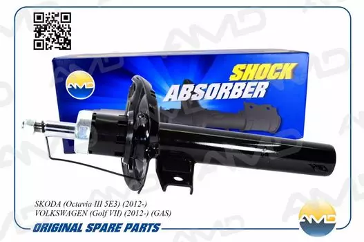 АМОРТИЗАТОР ПЕРЕДНИЙ ГАЗОВЫЙ 5Q0413023FJ/AMD.SA736 AMD