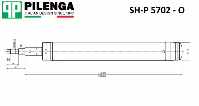 АМОРТИЗАТОР ПЕРЕДНИЙ МАСЛЯНЫЙ