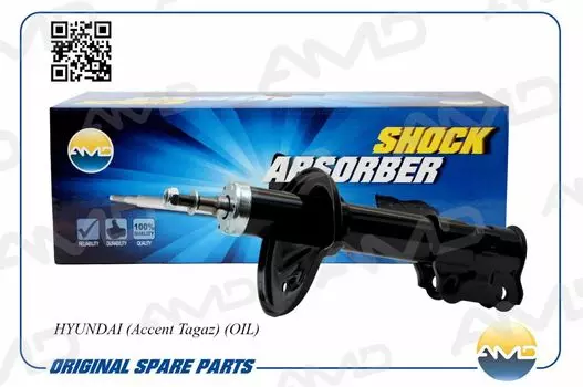 АМОРТИЗАТОР ПЕРЕДНИЙ ПРАВЫЙ МАСЛЯНЫЙ AMDSA125R