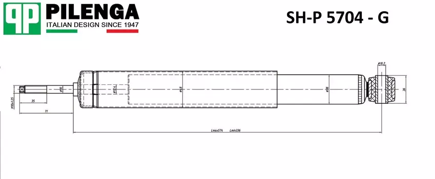 АМОРТИЗАТОР ПОДВЕСКИ ЗАД ГАЗ, NEXIA, LANOS, KADETT, VECTRA A