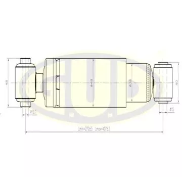 АМОРТИЗАТОР ПОДВЕСКИ ЗАДНИЙ OPL ZAFIRA 1.6-2.0DI 99-