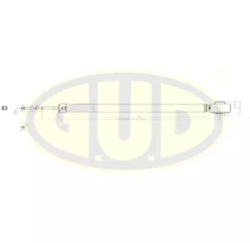 АМОРТИЗАТОР ЗАДН ГАЗ AUDI A6 97-05, SKO SUPERB 02-08, VW PASSAT 96-05