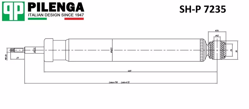АМОРТИЗАТОР ЗАДНИЙ FOCUS III
