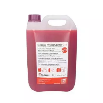 Антифриз Febi с антикоррозийными свойствами, сиреневый, 5л