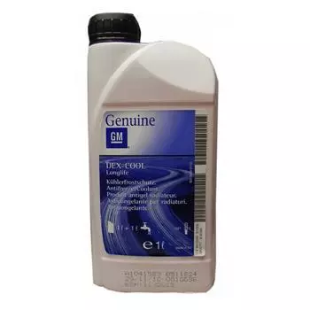 Антифриз General Motors Dex-Cool Longlife, G12, красный, 1л