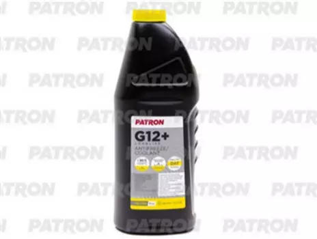 Антифриз PATRON ANTIFREEZE YELLOW G12+ LONG LIFE, 0.87л