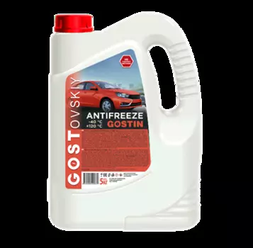Антифриз SINTEC ГОСТовский красный, 5кг