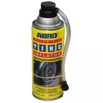 Аварийный герметик ABRO TIRE INFLATOR, 0.34л