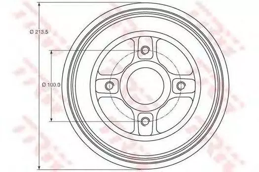БАРАБАН ТОРМОЗНОЙ