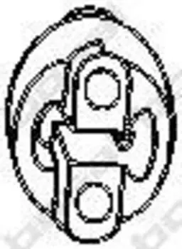 БУФЕР ГЛУШИТЕЛЯ РЕЗИНОВЫЙ