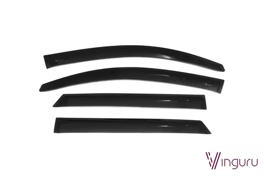 ДЕФЛЕКТОРЫ ОКОН VINGURU HYUNDAI TUCSON III 2015- К-Т 4 ШТ., АКРИЛ