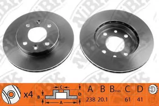 ДИСК ТОРМОЗНОЙ