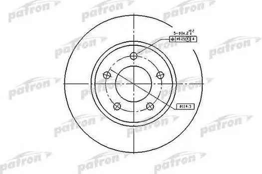 ДИСК ТОРМОЗНОЙ ПЕРЕДН CHRYSLER TOWN CONTRY 01-07,DODGE CARAVAN, GRAND CARAVAN 01-07 - ЗАДНИЙ БАРАБАННЫЙ ТОРМОЗ