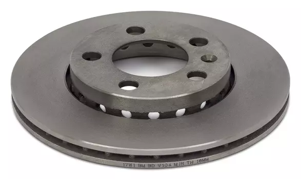 ДИСК ТОРМОЗНОЙ ПЕРЕДНИЙ ВЕНТИЛИРУЕМЫЙ (1ШТ.)