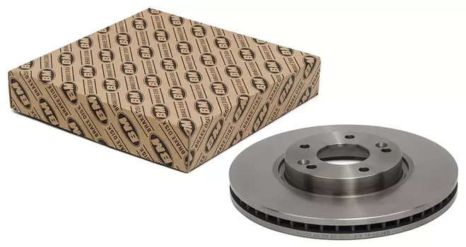 ДИСК ТОРМОЗНОЙ ПЕРЕДНИЙ ВЕНТИЛИРУЕМЫЙ 1ШТ.)