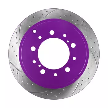 ДИСК ТОРМОЗНОЙ ЗАД ПЕРФОРИРОВАННЫЙ 1 ШТ