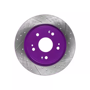 ДИСК ТОРМОЗНОЙ ЗАД ПЕРФОРИРОВАННЫЙ