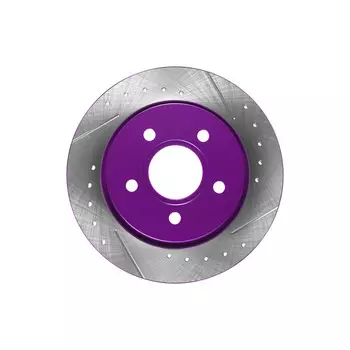 ДИСК ТОРМОЗНОЙ ЗАД ПЕРФОРИРОВАННЫЙ