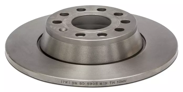 ДИСК ТОРМОЗНОЙ ЗАД, TIGUAN (5N1, 5N2)