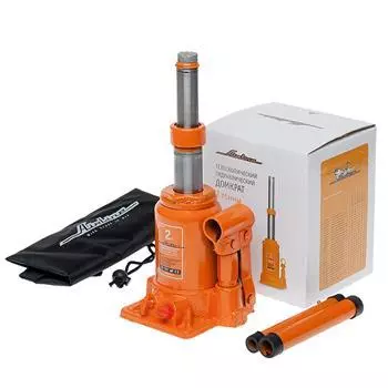 Домкрат бутылочный телескопический 2 тонны