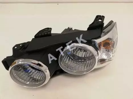 ФАРА ЛЕВАЯ (C ЭЛ. КОРРЕКТ, ХРОМ ОБОДОК) AVEO T300