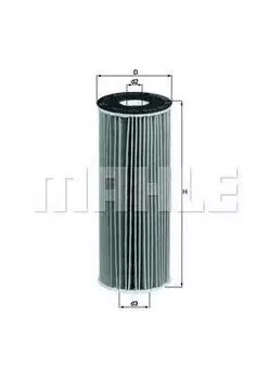 Фильтр масляный [картридж] MERCEDES W124,W202,W210,W203 mot.M111/M104
