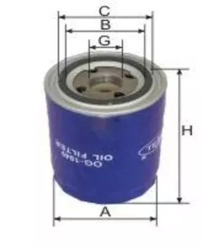 ФИЛЬТР МАСЛЯНЫЙ ДВИГАТЕЛЯ