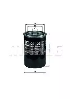 ФИЛЬТР МАСЛЯНЫЙ TOYOTA HIACE2.0 -