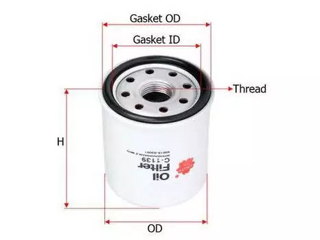 ФИЛЬТР МАСЛЯНЫЙ,ЗАМЕНЕН НА НОВЫЙ НОМЕР C1109