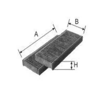 ФИЛЬТР САЛОНА УГОЛЬНЫЙ