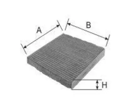 ФИЛЬТР САЛОНА УГОЛЬНЫЙ