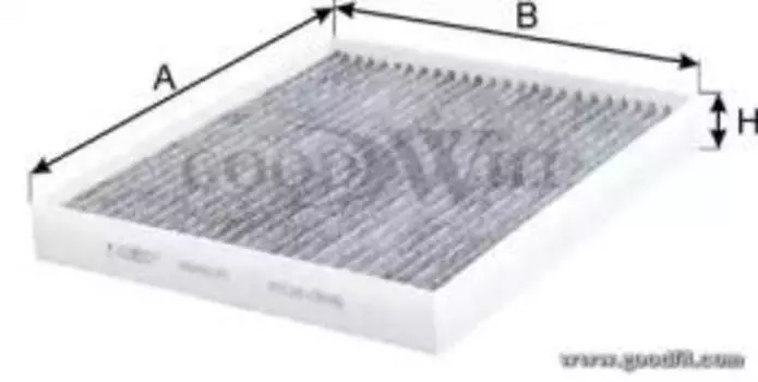 ФИЛЬТР САЛОНА УГОЛЬНЫЙ