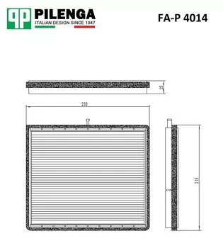 ФИЛЬТР САЛОННЫЙ CHEVROLET (GM) LACETTI