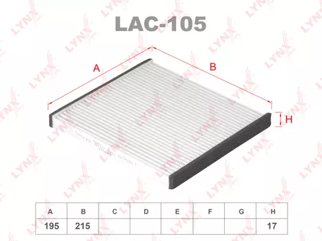 ФИЛЬТР САЛОННЫЙ HYUNDAI SOLARIS 10-12, KIA RIO 11-12, TOYOTA RAV 4 01-/YARIS 99-/PRIUS 00-04