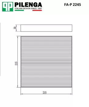 ФИЛЬТР САЛОННЫЙ IVECO DAILY V 2011-