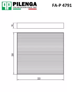 ФИЛЬТР САЛОННЫЙ TUCSON 2015-, CRETA