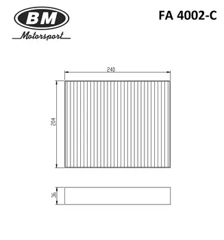 ФИЛЬТР САЛОННЫЙ, УГОЛЬНЫЙ