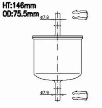 ФИЛЬТР ТОПЛИВНЫЙ